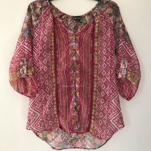 Wet Seal sheer top